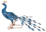 Decoration MagicHome Mecco, Peacock, metal, 70x23x46 cm