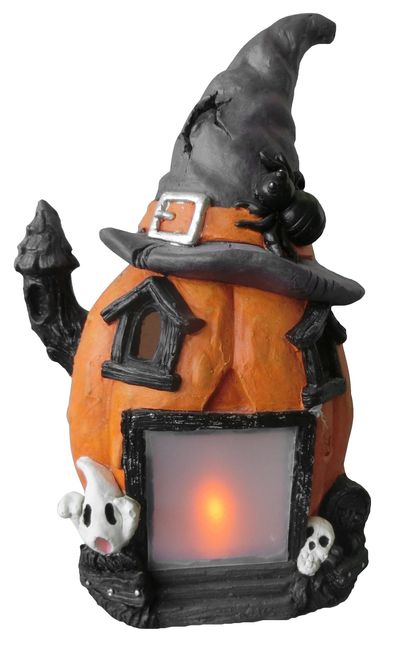 Decoration Xecco 2416, LED Pumpkin, magnesium, 49 cm