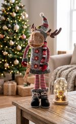 Decoration MagicHome Christmas, Reindeer doe, standing, 81 cm