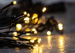 String lights MagicHome CEIBO, 48 warm white LED, 8 functions, timer, 3xAA, outdoor, lighting, L-3.5