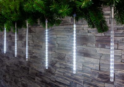 Christmas Light MagicHome Icicle Light 240L LED white, IP44, cencule, waterfall effect