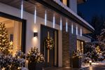 string lights MagicHome Christmas Icicle, 240 cool white LEDs, 8 icicles, waterfall effect, 230 V, 5