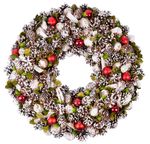 Garland MagicHome, natural, red, 58x58x13 cm, hanging