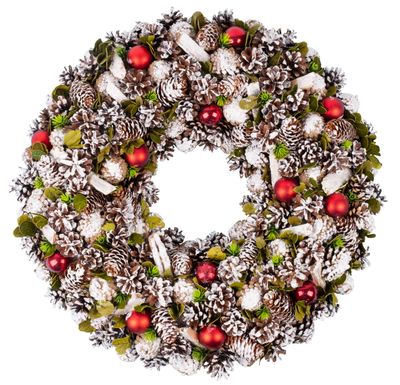 Garland MagicHome, natural, red, 58x58x13 cm, hanging