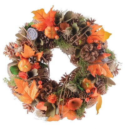 Garland MagicHome, natural, orange, 35 cm, autumn