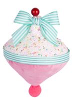 MagicHome Candy Line karácsonyi dekoráció, felfüggeszthető, rózsaszín 13 x 15 cm