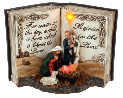 Decoration Xecco 9806, Bethlehem in the Bible, LED, 2xAA