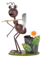 Decoration MagicHome Mecco, Ant with Hoe, metal, 28x16x40 cm