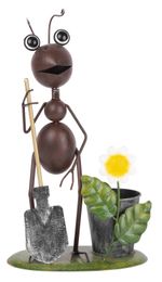 Decoration MagicHome Mecco, Ant with Shovel, metal, 26x16x40 cm