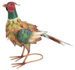 Decoration MagicHome Mecco, Pheasant, metal, 54.5x16.5x39.5 cm