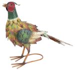 Decoration MagicHome Mecco, Pheasant, metal, 54.5x16.5x39.5 cm