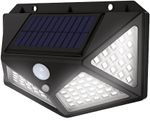 Svietidlo Strend Pro SP6251, na stenu/plot, 100x LED, solárne, senzor pohybu, 200 lm