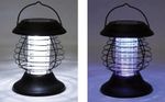 Napelemes lámpa MOKI 58, rovarriasztó, UV LED, 13 x 31 cm