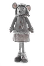 Christmas decoration XmMS98, Mouse with cap, 057 cm