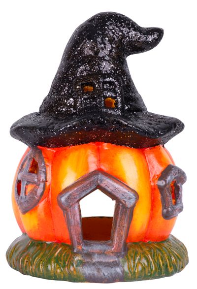 Decoration MagicHome Nature, Pumpkin, terracotta, 13x13x18,50 cm