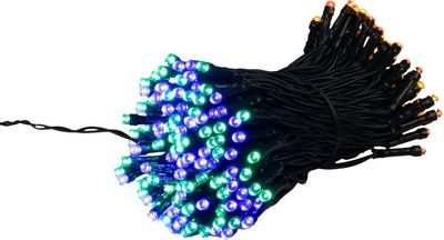 String lights MagicHome CEIBO, 192 multicolor LEDs, 8 functions, timer, 3xAA, outdoor, lighting, L-1