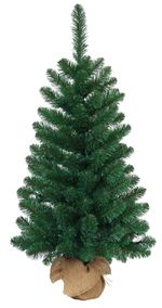 Christmas Tree MagicHome Christmas Rudolf, fir in jute bag, 90 cm