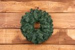 Christmas Wreath MagicHome, natural, 45 cm, 70 branches, STANDARD