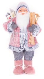 Dekoráció MagicHome Vianoce, Mikulás, 46 cm