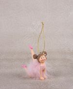 Dekoráció MagicHome Karácsony, Balett táncos, polirezin, függő, 9x4x7,5 cm