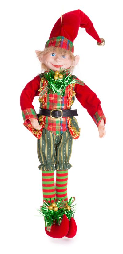 Decoration MagicHome Christmas, Elf, hanging, 46 cm