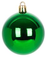 Balls MagicHome Christmas, 9 pcs, red - green, with decoration, for Christmas tree, 6 cm