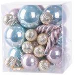 Balls MagicHome Christmas, set, 50 pcs, mix, for Christmas tree