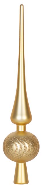 Gömbök MagicHome Karácsony, készlet, 21 db, 6 cm, arany, csúcs, karácsonyfára