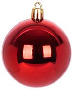 Balls MagicHome Christmas, set, 21 pcs, 6 cm, red, spike, for Christmas tree