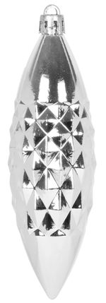 Gömbök MagicHome Karácsony, készlet, 31 db, ezüst, karácsonyfára