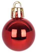 Balls MagicHome Christmas, 12 pcs, 3 cm, red, for Christmas tree