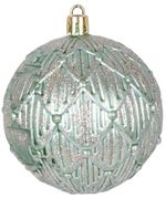 Gule MagicHome Vianoce, 12 ks, 8 cm, ružovo - zelené, na vianočný stromček