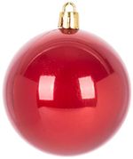 Balls MagicHome Christmas, 8 pcs, red, for Christmas tree, 7 cm