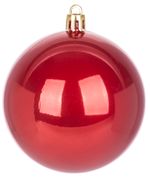 Balls MagicHome Christmas, 6 pcs, red, for Christmas tree, 8 cm
