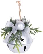 Bell MagicHome Christmas, 08x08x10 cm, silver