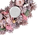 Garland MagicHome Christmas, pink, 38 cm