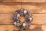 Garland MagicHome Christmas, with pine cones, 37x09x37 cm