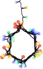 Fényfüzér MagicHome Karácsony Cherry Balls, 100x többszínű LED, IP44, 8 funkció, világítás, hosszúsá