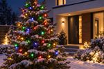 Fényfüzér MagicHome Karácsony Cherry Balls, 100x többszínű LED, IP44, 8 funkció, világítás, hosszúsá