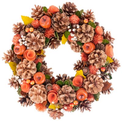 Garland MagicHome Nature, autumn, orange, 33 cm