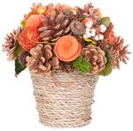 Candle holder MagicHome Nature, natural, autumn, 19x19 cm