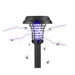 Lampa Strend Pro MOKI 57, proti hmyzu a komárom, solárna, UV+biela LED, 13x42 cm, AA