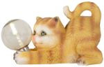 Decoration Strend Pro Garden, Kitten, 26x12.50x15 cm, polyresin, solar