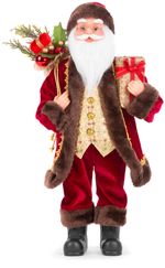 Decoration MagicHome Christmas, Santa with gifts, 60 cm