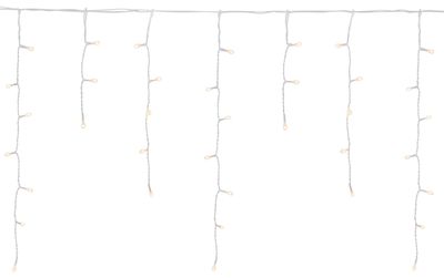Lánc MagicHome Karácsony Icicle, 400 LED meleg fehér, MULTI CONNECT, jégcsap, egyszerű világítás, 23