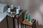 Veniec MagicHome Vianoce, adventný, prírodný, 30 cm