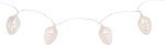 String lights MagicHome Pine, 10x warm white LED, with pinecones, 2xAA, steady light, lighting, L-1.