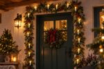 Gyertya MagicHome Karácsony, csipesszel, füzér, 10x LED, 2xAA, 10 db, időzítő, 1,5x9 cm