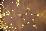 String lights MagicHome Curtain, 138x warm white LED, with stars, 230V, 8 functions, lighting, L-220