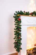 Garland MagicHome Christmas, 50x LED, warm white, 3xAA, 8 functions, L-2.7 m